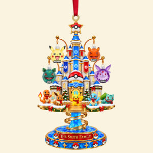 Castle Creature Christmas Ornament - Personalized Gifts For Family 04ohtn300926
