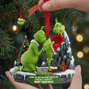 Playful Couple Ornament - Personalized Gifts For Couples 03OHLU150726