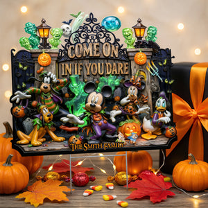 Scared Squad Yard Sign - Personalized Halloween Decor 03QHDT030826