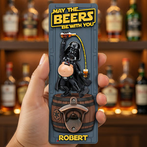 Cosmic Brew Wall Bottle Opener - Personalized Gift For Space Lovers 07TODT290726