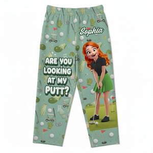 Personalized Funny Gifts For Golf Lovers Pajama Pants 03natn170126