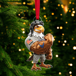 Military Christmas Ornament - Personalized Gifts For Veteran 02naqn060825