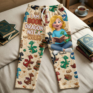 Book Dragon Pajama Pants - Personalized Gifts For Book Lovers 05naqn171225