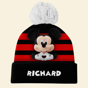 Personalized Gifts For Couple Bobble Beanie Hat 02naqn260925