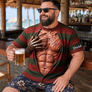 Scary Claw Shirt - Personalized Gifts For Horror Lovers 03tydh110826
