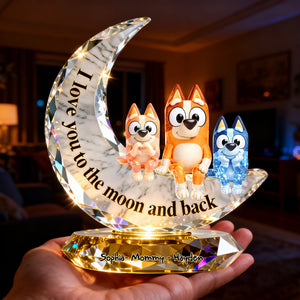 Under The Moonlight Acrylic Plaque - Personalized Gifts For Mom 06OHLU130226