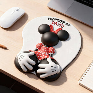 Naughty Couple Mouse Pad With Armrest - Personalized Gifts For Couple 03ohqn191225
