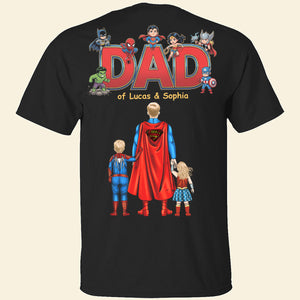 Heroic Dad Shirt - Personalized Gifts For Father's Day Shirt 03HUTN040626PA