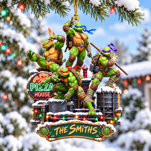 Fearless Hero Squad Ornament - Personalized Gift For Family 02TTQN081026