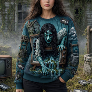 Creepy Atmosphere Shirt, Personalized Gifts For Horror Lovers 03HULU120826