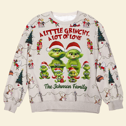Personalized Christmas Gifts For Family Ugly Sweater 02kapu251024 - AOP Products - GoDuckee