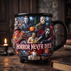 Halloween Villain Ceramic Cauldron Mug - Personalized Gifts For Halloween Cauldron Mug 04TYQN180826