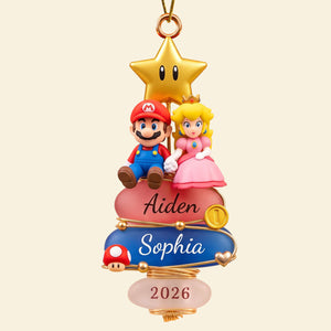 Lovely Adventure Acrylic Ornament - Personalized Christmas Gifts For Family 05nadt071026