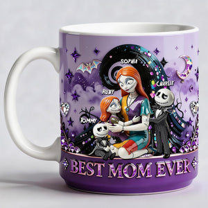 Spooky Queen Family Coffee Mug - Personalized Gifts For Mom 02OHDT100426