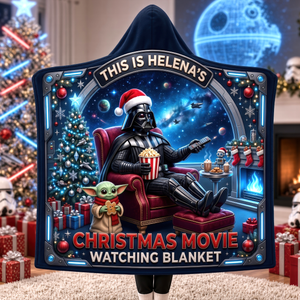 Christmas Watching Hood Blanket - Personalized Gifts For Christmas 04toqn261026
