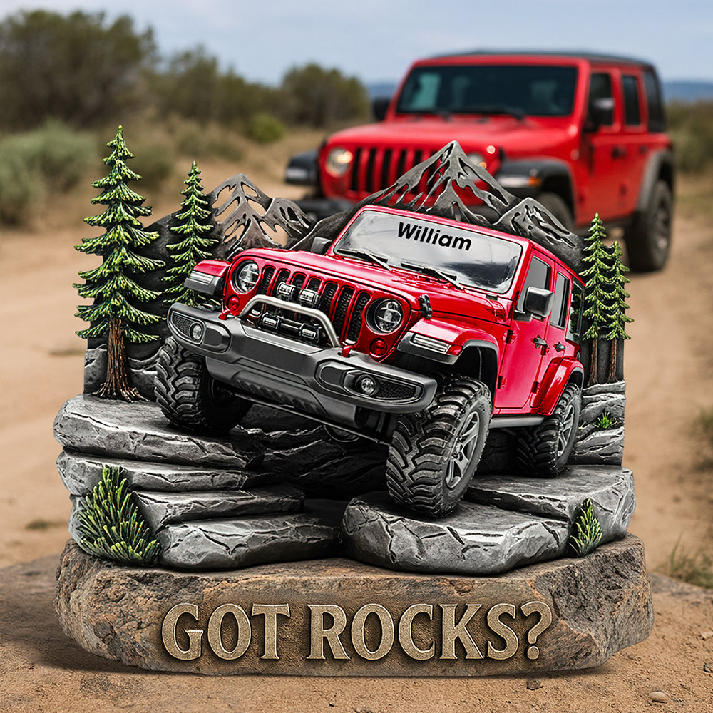 Rockin' Off-Road Life Acrylic Plaque - Personalized Gifts For Off-road Lovers 03qhqn040625