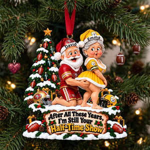 A Lifetime Of Love Old Couple Ornament - Personalized Gift For Sporty Couples 06OHLU061026