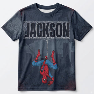 Web-Slinging Hero Shirt – Personalized Gifts For Movie Fans 02natn060826
