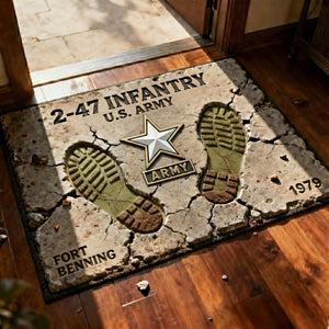 Veteran Legacy Shaped Doormat - Personalized Gifts For Veteran 06TGLU260126
