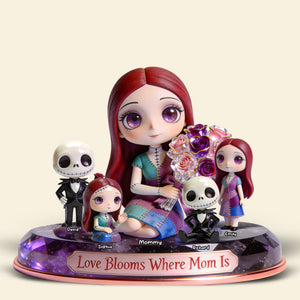 Love Blooms Where Mom Is Acrylic Plaque - Personalized Mother's Day Gifts 05pgqn250326