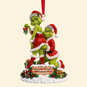 Cheeky Duo Christmas Ornament - Personalized Gifts For Couple 07natn280926