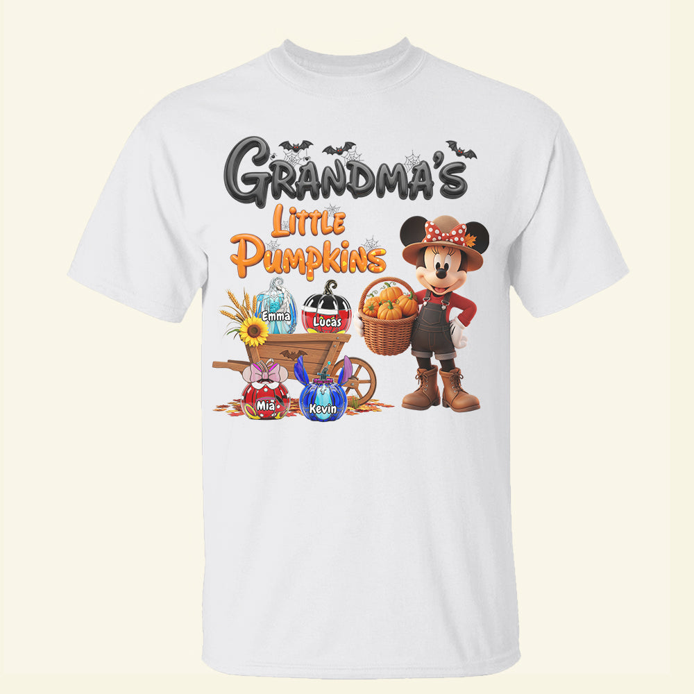 Halloween Grandma Shirt - Personalized Gifts For Grandma 03ohta120825