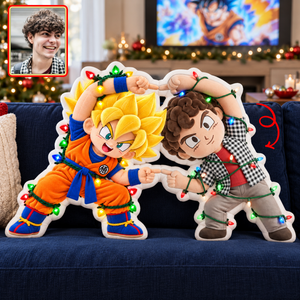 Warriors Martial Arts Dance Custom Shaped Pillow - Custom Photo Christmas Gifts 03paqn171026