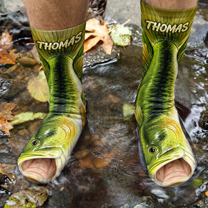 Big Catch Fishing Socks - Personalized Gifts For Fishing Lovers 03hulu210926-Homacus