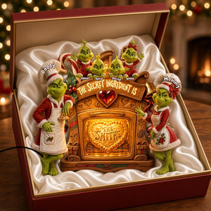 Christmas Baking Family Acrylic Light Box - Personalized Gifts For Family 04palu040926-Homacus