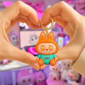 Cute Monster Keychain - Personalized Gifts For Music Lovers 04hyqn220825