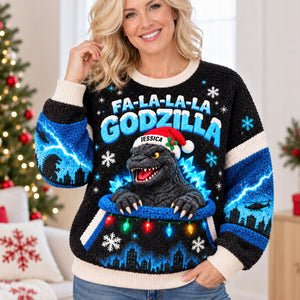 Festive Giant Monster Shirt - Personalized Christmas Gifts 07naqn170926