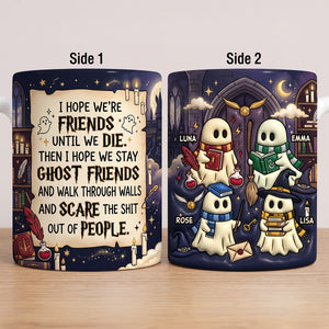 Ghost Friends Coffee Mug - Personalized Gifts For Besties 06nadt300726