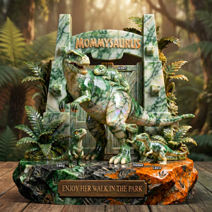 Dinosaur Mom Acrylic Plaque, Personalized Gifts For Mom 03qhqn240226