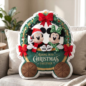 Holiday Together Pillow - Personalized Gifts For Couple 02totn081026