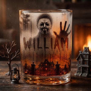 Terror Calling Behind Frost Drinking Glass - Personalized Gifts For Horror Lovers 06qhqn120826