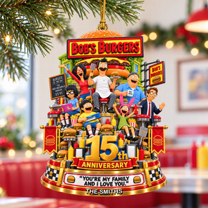 15th Anniversary Christmas Ornament - Personalized Gifts For Family 08ohqn071026