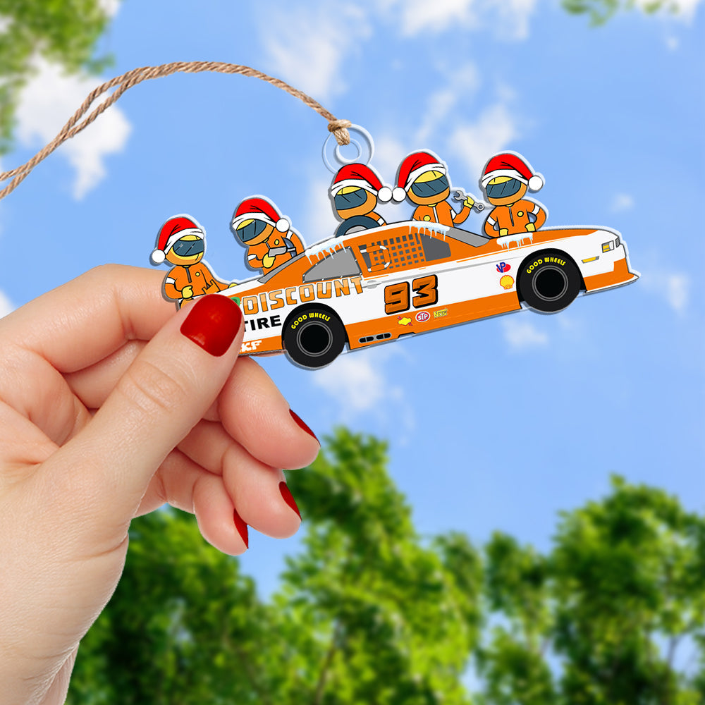 Personalized Gifts For Racing Team Christmas Ornament 03qhqn250924 - Ornament - GoDuckee