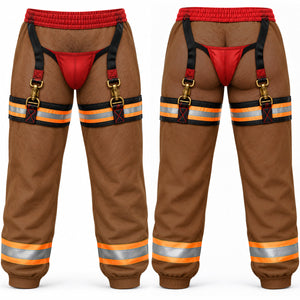 Funny Firefighter Sweatpants - Personalized Gifts For Firefighter 01ohdt230926