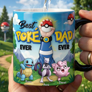 Pocket Monster Dad Magic Coffee Mug - Personalized Gifts For Dads 03OHLU150526