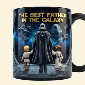 The Best Father Magic Coffee Mug - Personalized Gifts For Father 01natn100426
