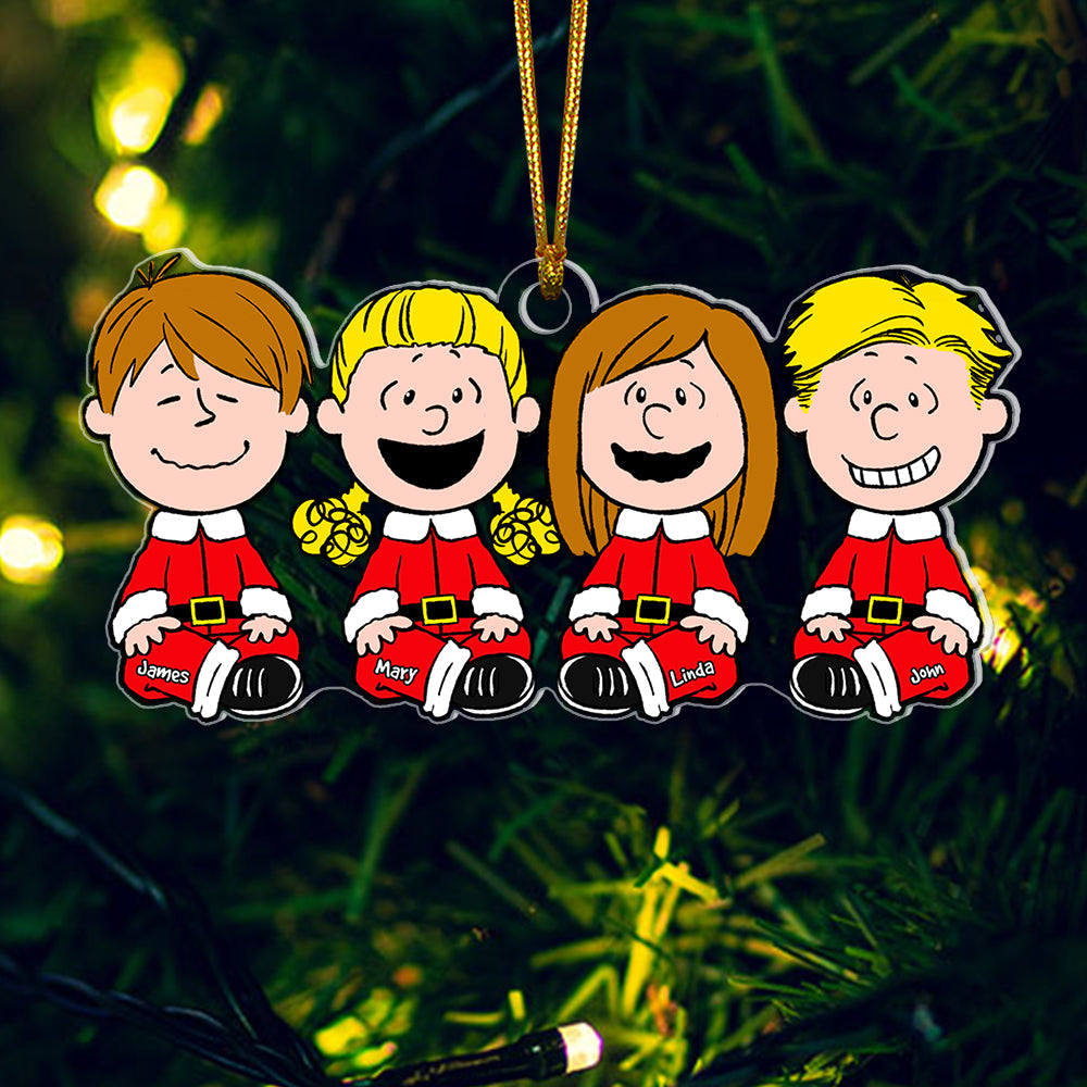 Best Friends Ornament - Personalized Gifts For Friends-Homacus