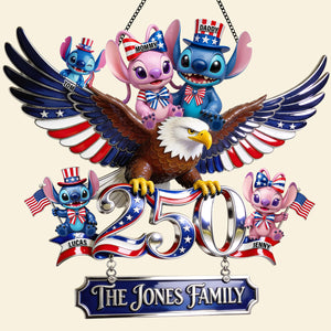 Fun Eagle Ride With Family Acrylic Sign - Personalized Decor Gift For Family 02qhdt020626