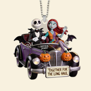 Together For The Long Haul Car Ornament - Personalized Gifts For Couples 06pgtn0608026