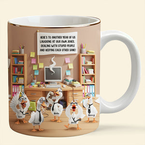 Silly Goose Coworker Mug Personalized Gifts For Coworkers 03KIDT221125
