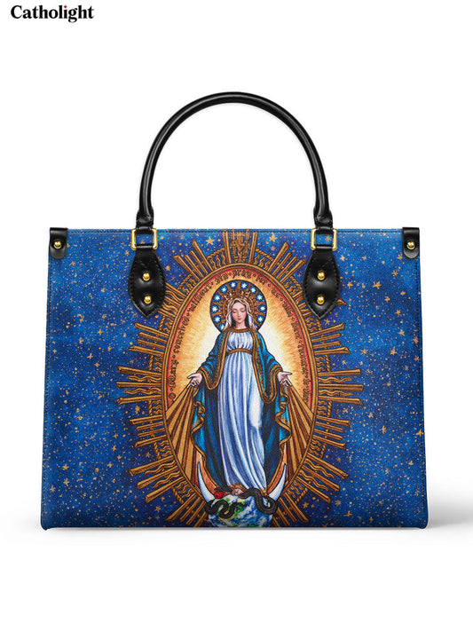 Catholight  The Immaculate Triumph Leather Bag