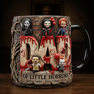 Chaotic Dad Magic Mug, Personalized Gifts For Dad 05qhlu060526