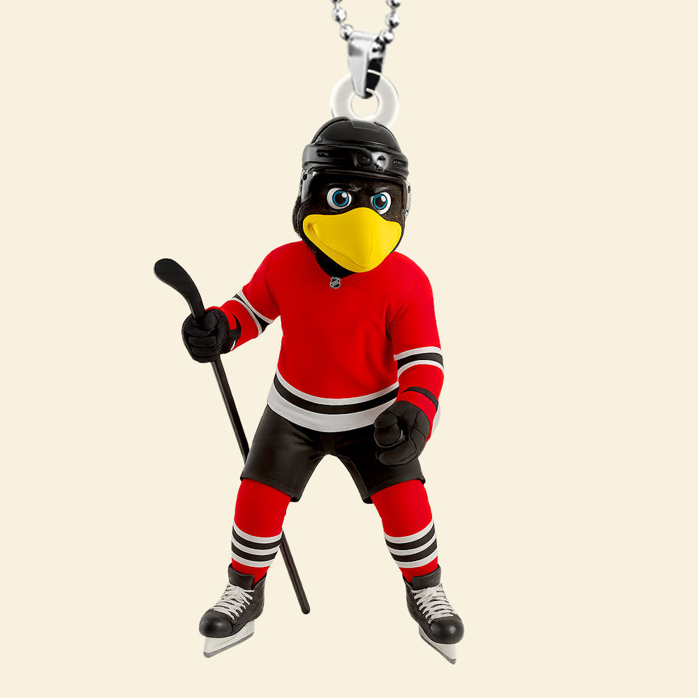 Ice Rink Spirit Car Ornament Personalized Gifts For Hockey Players 05HUDT140725