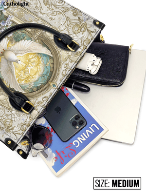 Catholight  Sanctuary of the Holy Spirit Leather Bag