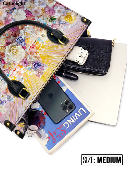 Catholight  Floral Resurrection Leather Bag