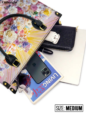 Catholight  Floral Resurrection Leather Bag